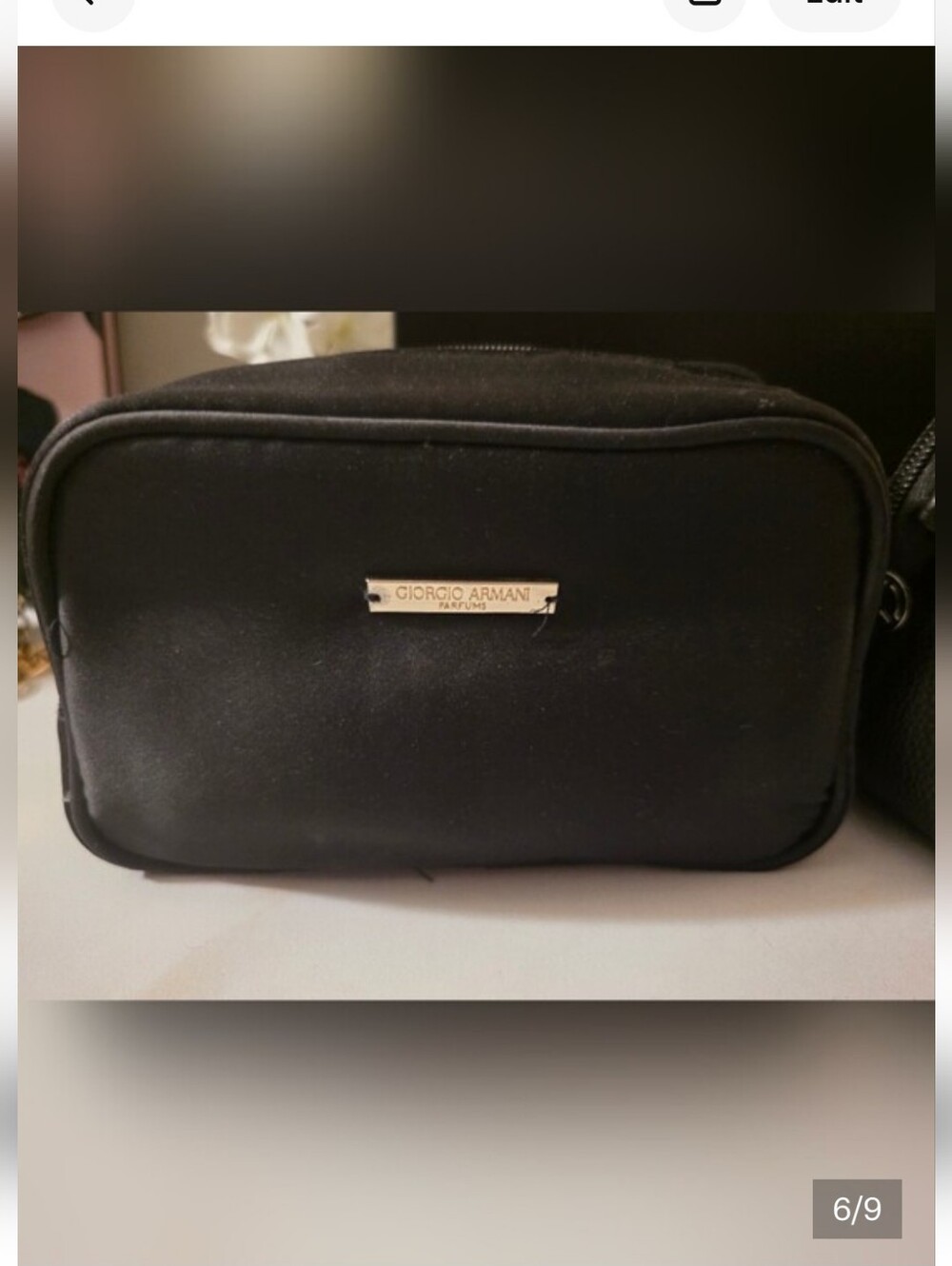 Gerorgio Armani Cosmetic Pouch